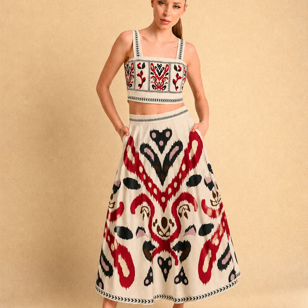 Set donna fantasia Ikat Rouge