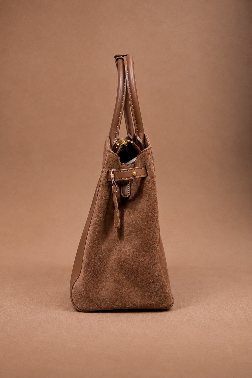 Borsa Louise in camoscio color marrone