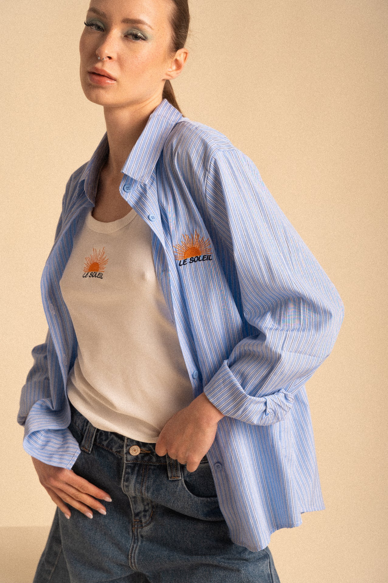 Set Camicia & Canotta Le Soleil Azzurro