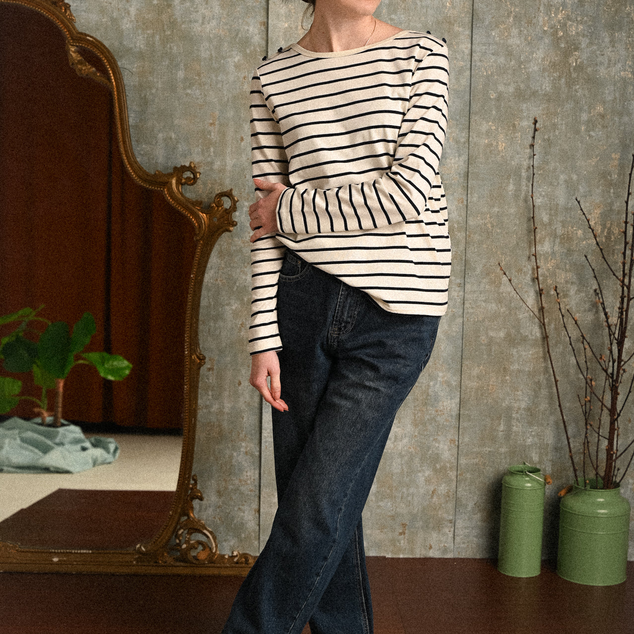 Jeans Donna Tarassaco – Denim Blu Relaxed Fit a Gamba Dritta