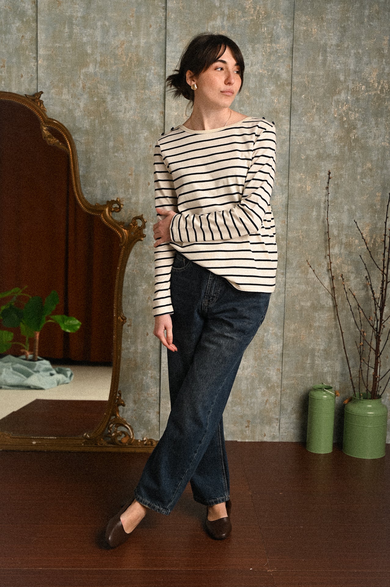 Jeans Donna Tarassaco – Denim Blu Relaxed Fit a Gamba Dritta