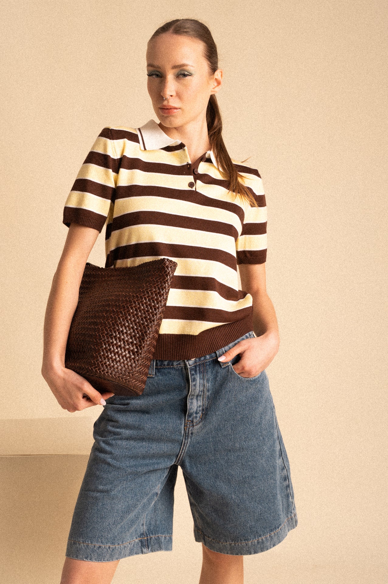 Bermuda Denim Relaxed Fit
