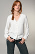 Blusa bianca con ricami 