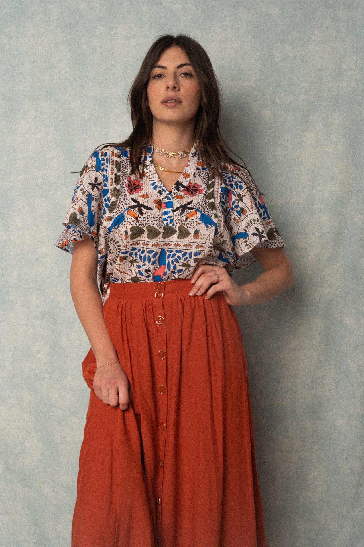 Blusa MiKy a fantasia