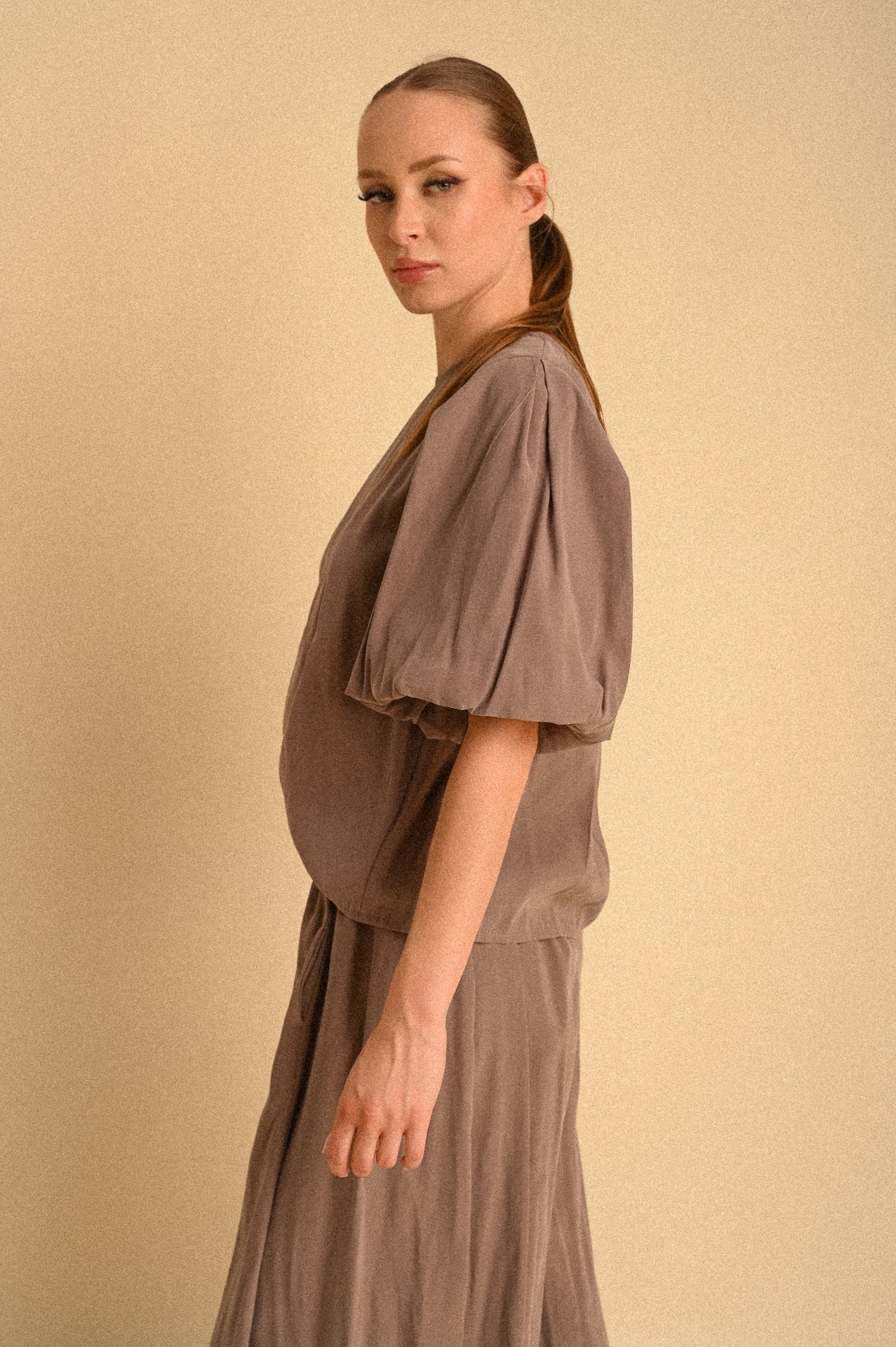 Set Sahara Soft – Blusa Balloon & Pantalone Jogger